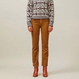 Tory Burch Tory Burch Corduroy Button Fly Jeans SZ 27